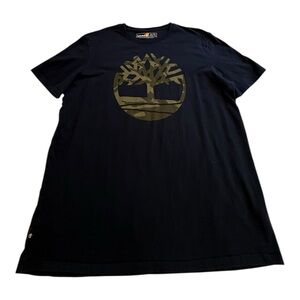 Timberland Camo Tree Graphic Tee - Size XL